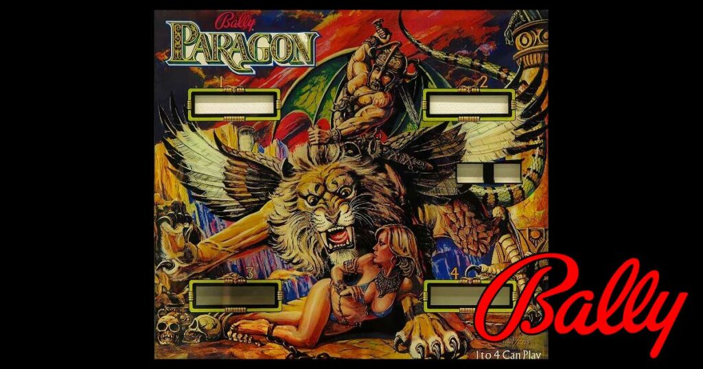 Paragon Pinball Bally 1979