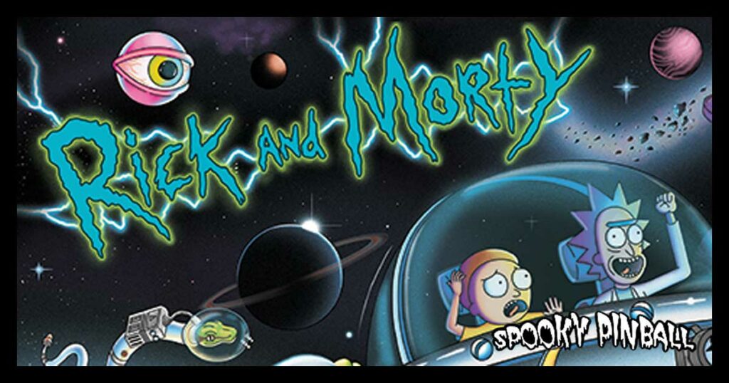 Rick and Morty Pinball Spooky 2020