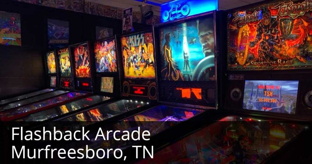 Flashback Arcade Pinball Murfreesboro, TN