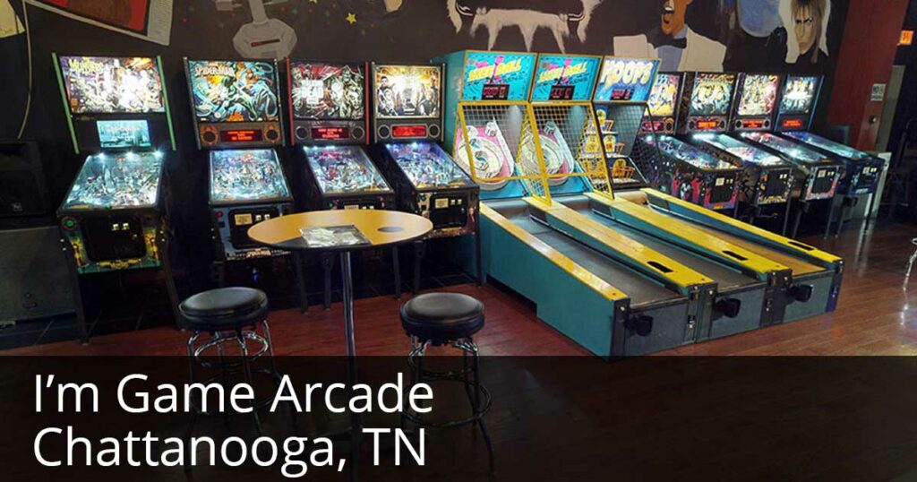 I'm Game Arcade Pinball at Chattanooga Billiards Club East