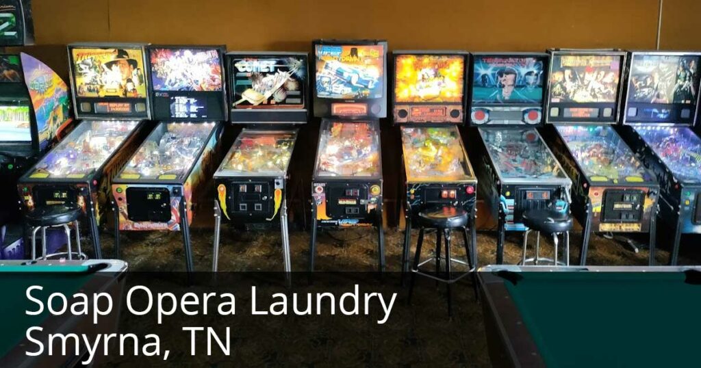 Soap Opera Laundry Pinball Smyrna TN