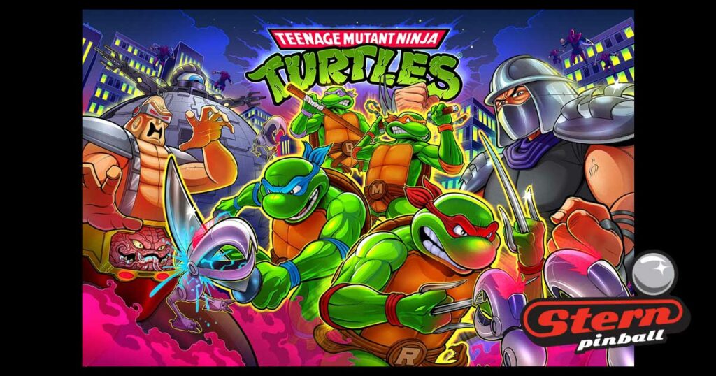 Teenage Mutant Ninja Turtles Pinball Stern 2020 TMNT