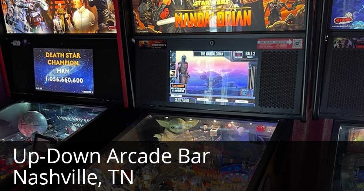 Up-Down Arcade Bar Pinball Nashville TN